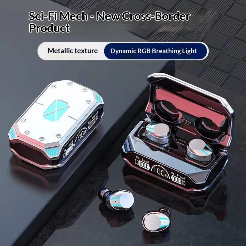 Leatherworking Leveling - Kabellose Ohrhörer Bluetooth 5.3 Lange Standby-Zeit