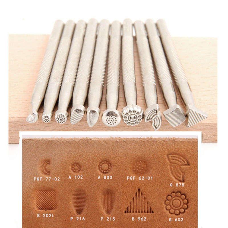 Leather Work In Art - 1Pcs Neue Erhöhen Leder Stempel Werkzeug
