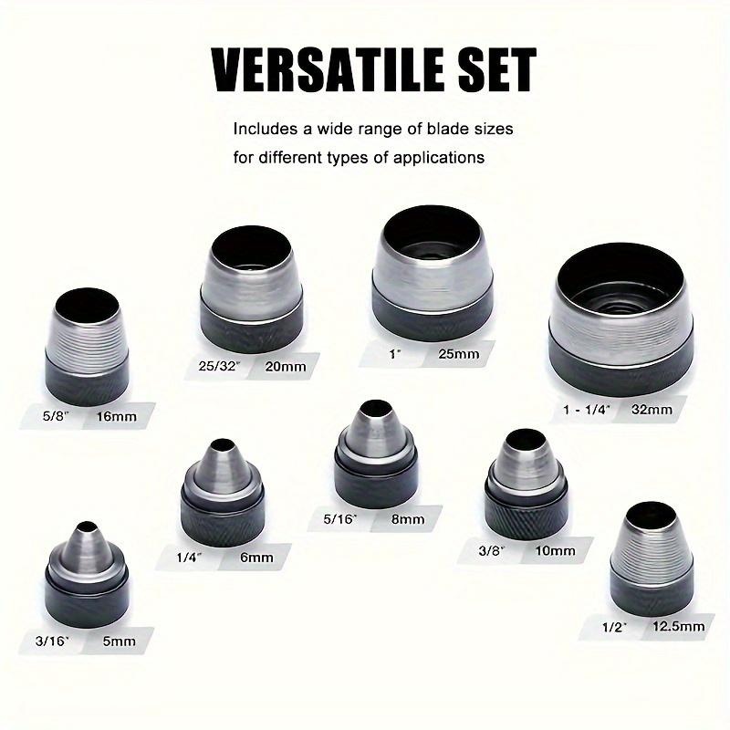 10-teiliges Hohlstanzer-Set, r – Leatherwork Tool Kit Bewertung und Preis