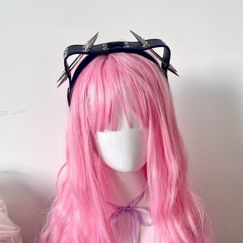 Punk Harajuku Nieten-Stirnband – Leatherwork Rings Bewertung und Preis