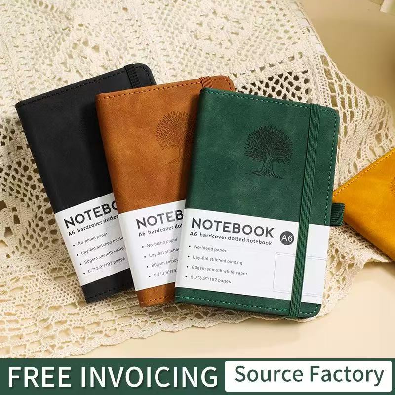 Tragbares A6-Notizbuch, Hardco – Leatherwork Books Bewertung und Preis