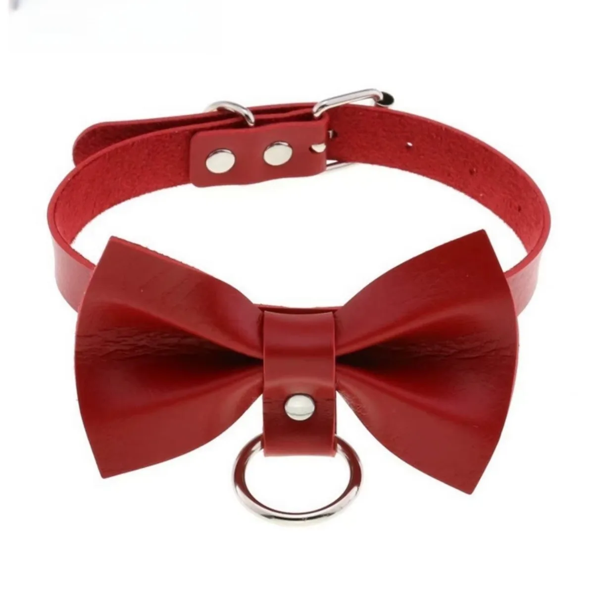 Trendiger Schleifenkragen aus  – Leatherwork Rings Bewertung und Preis