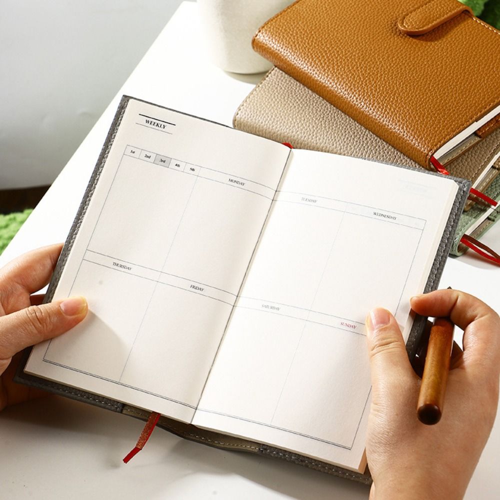 Tagebuch aus Litschi-Leder, tr – Leather Work Notebook Bewertung und Preis