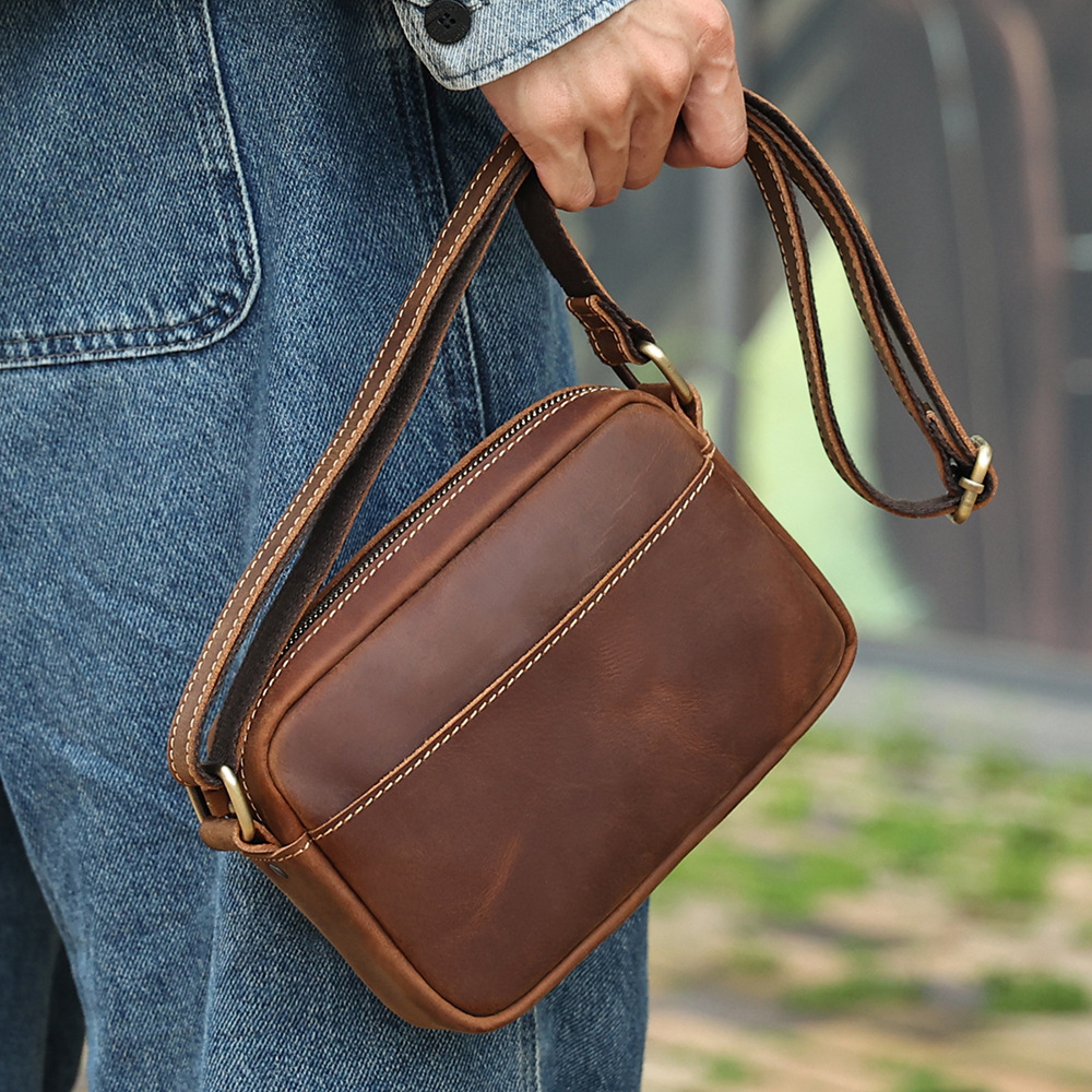 Luxuriöse Echte Rindsleder-Umh – Vintage Leatherwork Bewertung und Preis