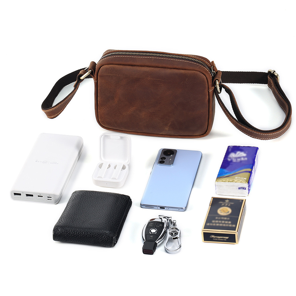 Luxuriöse Echte Rindsleder-Umh – Vintage Leatherwork Bewertung und Preis