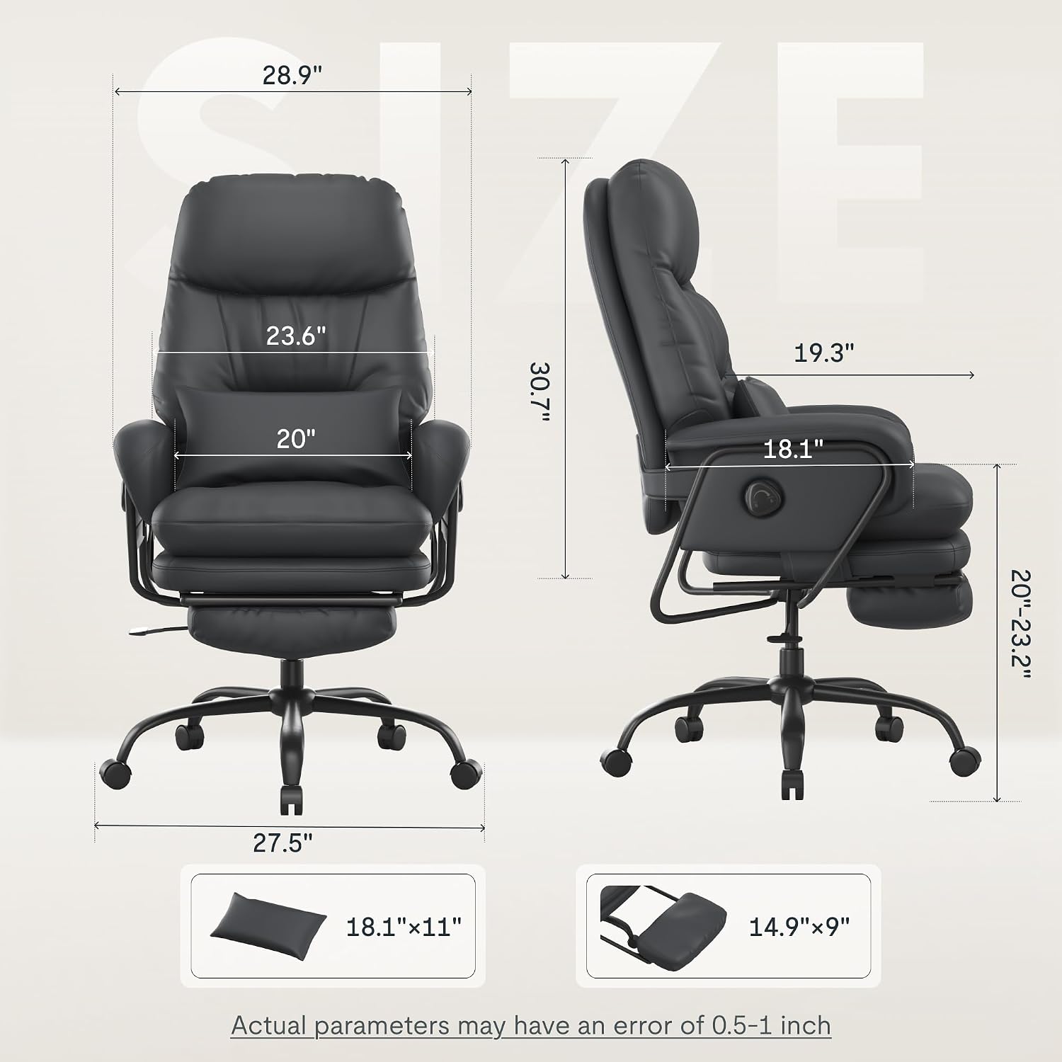 Computerschreibtischstühle Ind – Leatherworking Leveling Bewertung und Preis
