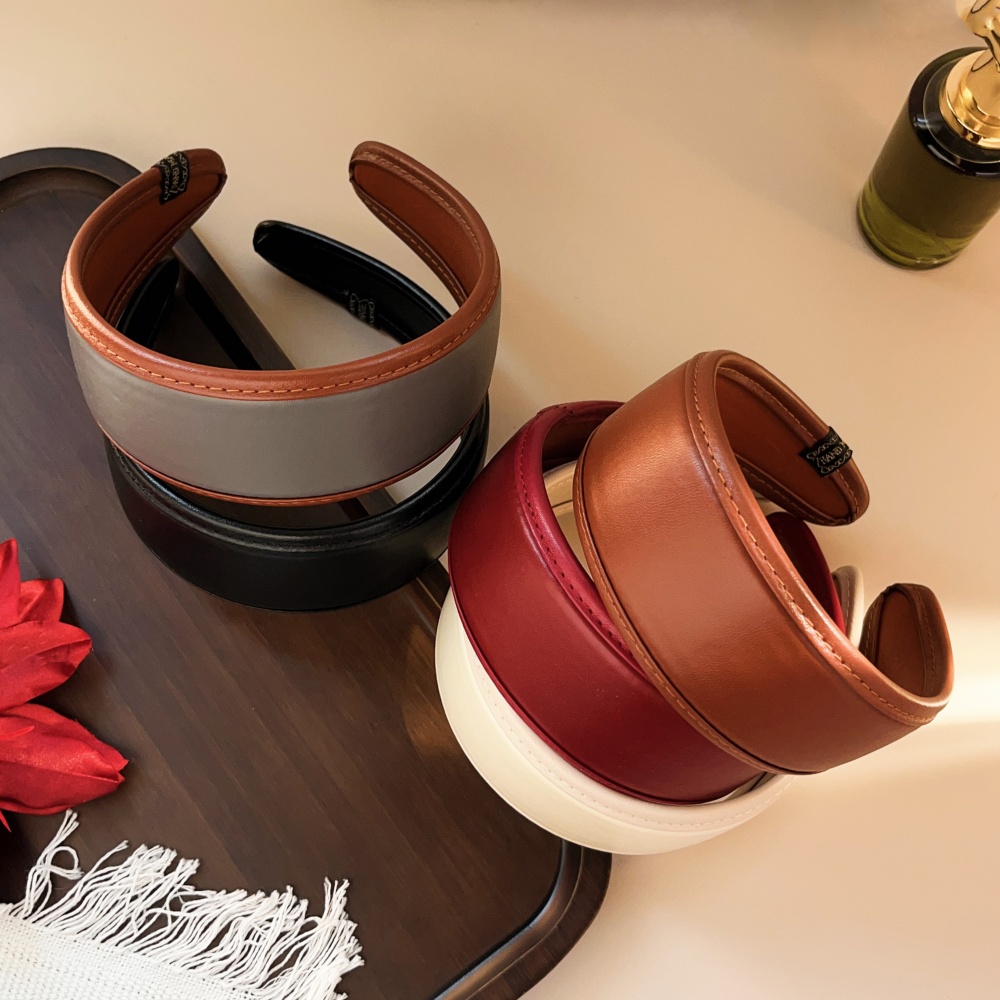 Neue 2025, Retro-PU-Leder-Haar – Leatherwork Rings Bewertung und Preis