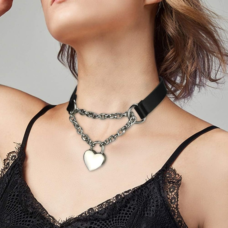 Goth-Halsketten für Damen, sch – Leatherwork Rings Bewertung und Preis