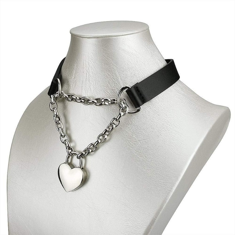 Goth-Halsketten für Damen, sch – Leatherwork Rings Bewertung und Preis