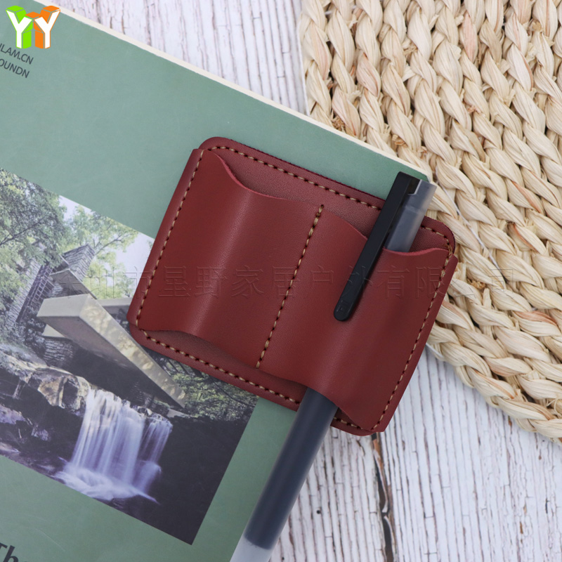 Tragbarer Stifthalter aus PU-L – Leatherwork Books Bewertung und Preis
