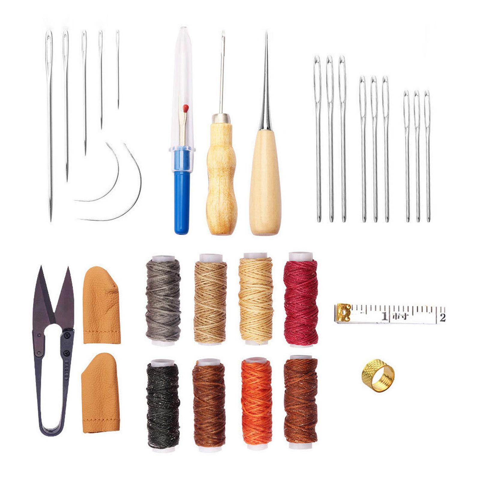 32-teiliges Lederwerkzeug-Set  – Leatherwork Beginner Tools Bewertung und Preis