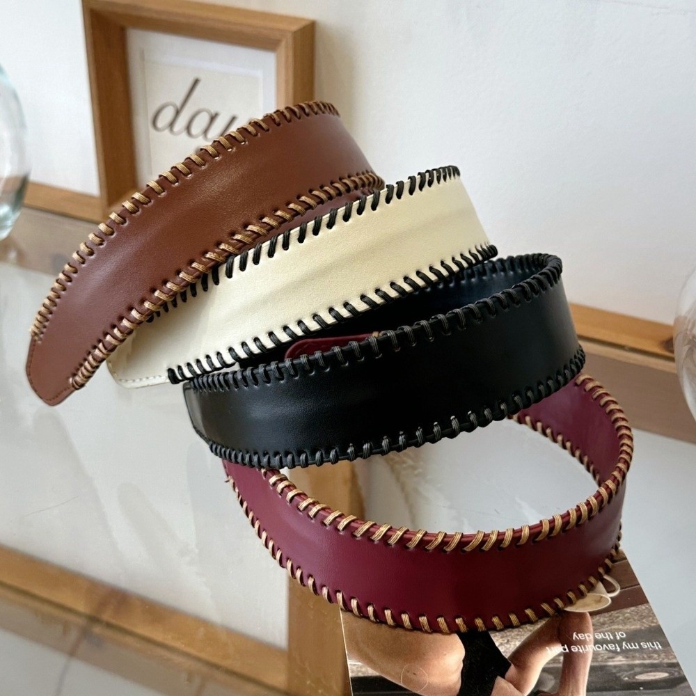 Elegantes Einfarbiges Leder-St – Leatherwork Rings Bewertung und Preis
