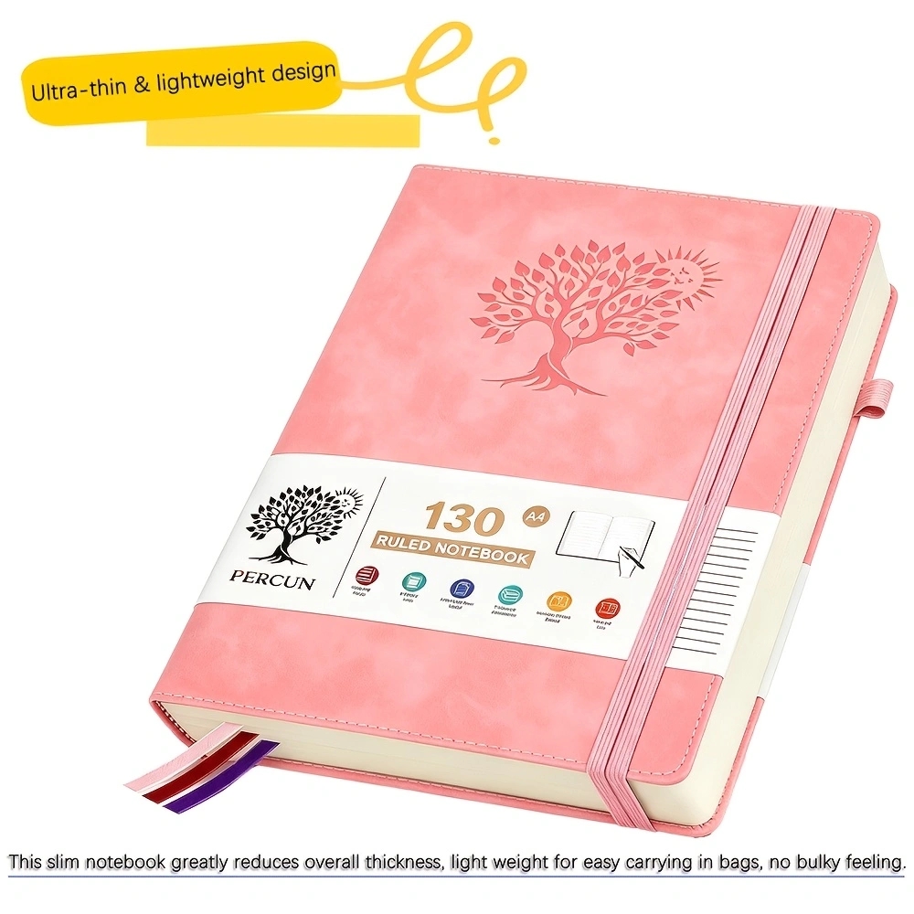 A4 liniertes Hardcover-Notizbu – Leatherwork Books Bewertung und Preis