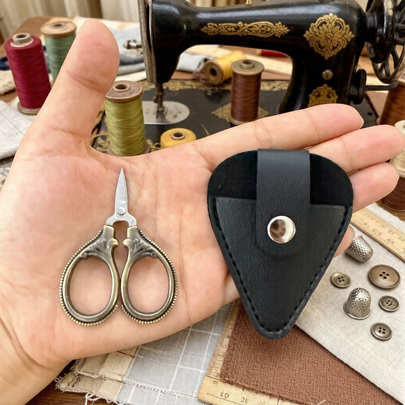 Mini Vintage Schere mit PU-Led – Leather Work In Art Bewertung und Preis