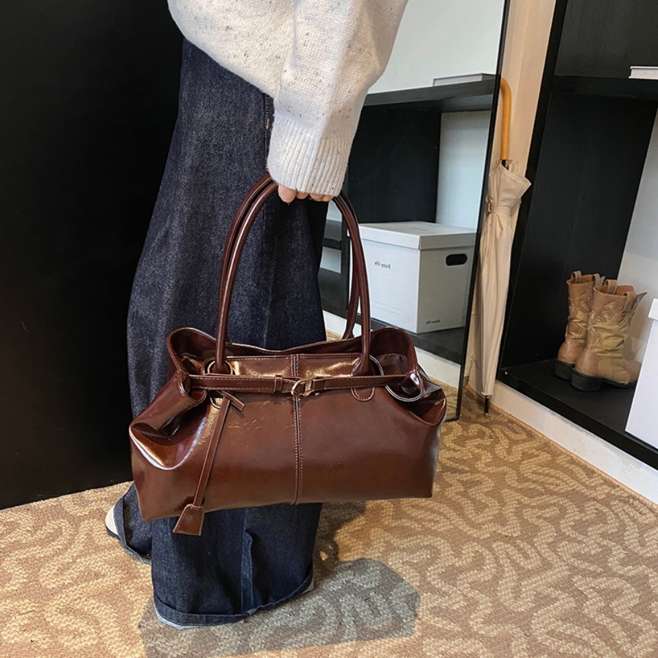 Winter Öl PU Leder Hobo Handta – Vintage Leatherwork Bewertung und Preis