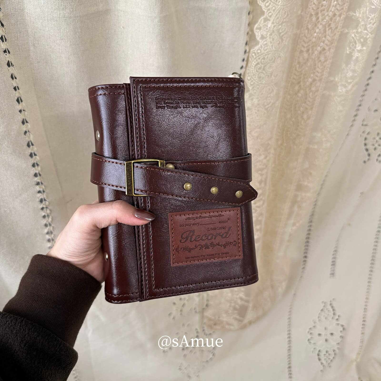 Vintage A6 3-fach Faltbares Le – Leather Work Notebook Bewertung und Preis