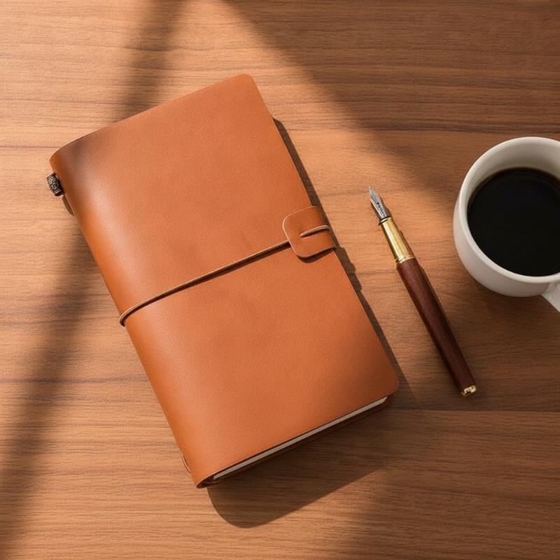 Vintage PU-Leder Notizbuch mit – Leather Work Notebook Bewertung und Preis
