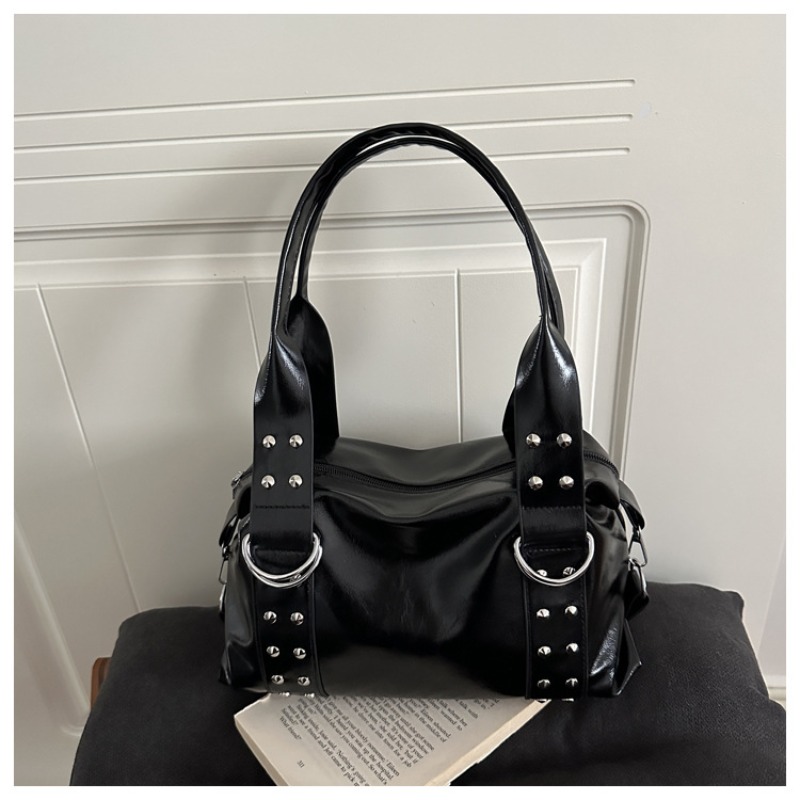 Damen-Schultertasche aus PU-Le – Leatherwork Rings Bewertung und Preis