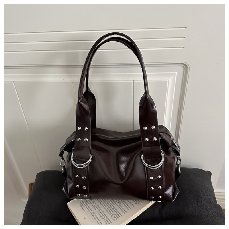 Damen-Schultertasche aus PU-Le – Leatherwork Rings Bewertung und Preis