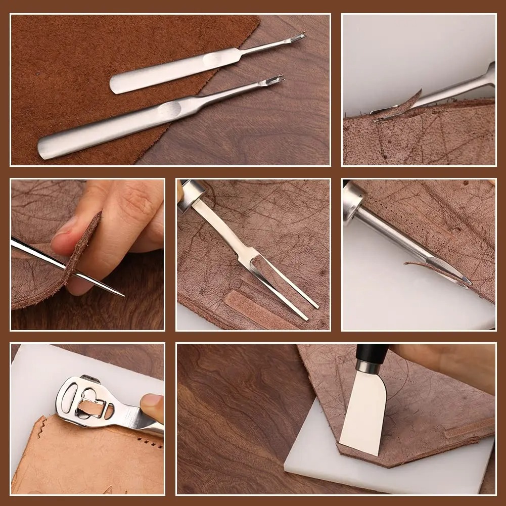 Fenrry 37-teiliges Leder-Arbei – Leatherwork Beginner Tools Bewertung und Preis