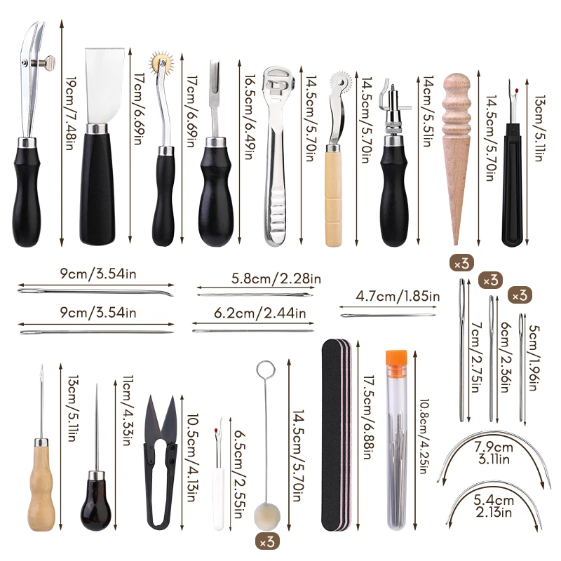 KRABALL Professionelles Lederh – Leatherwork Tool Kit Bewertung und Preis